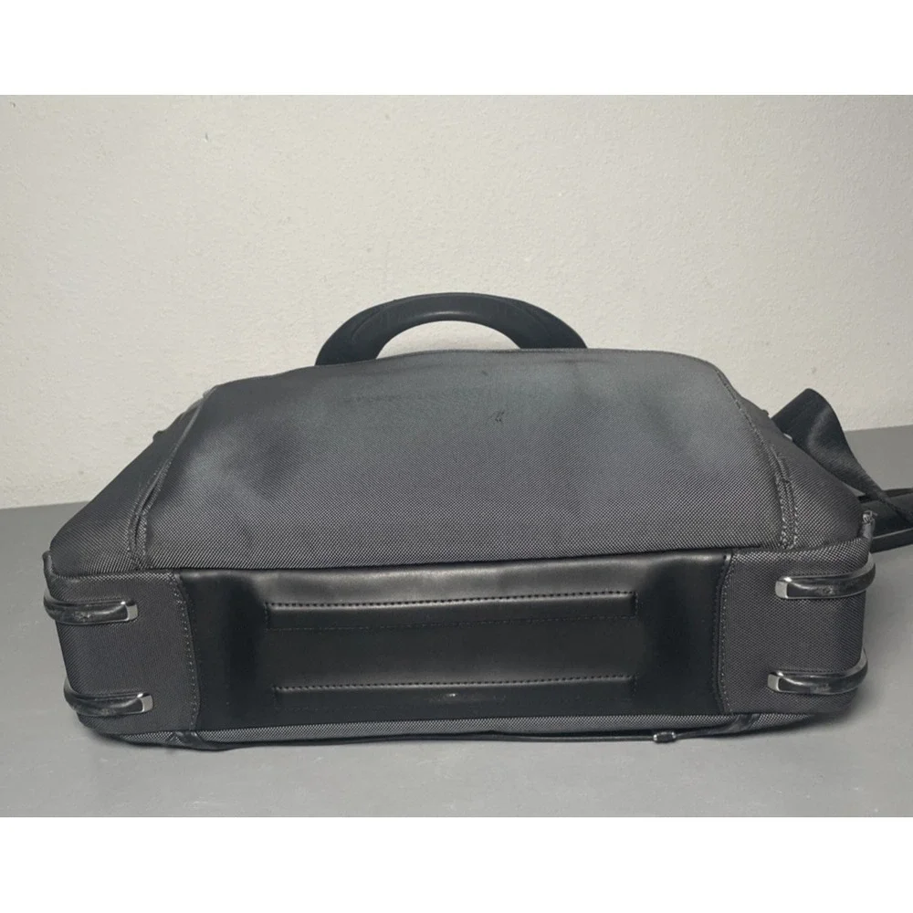 TUMI Alpha 3 Compact Briefcase Laptop Messenger Bag